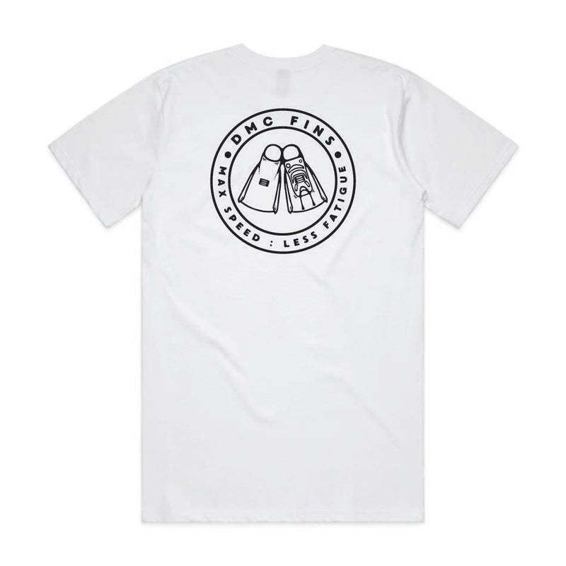 Dream Team Circle Logo Tee White