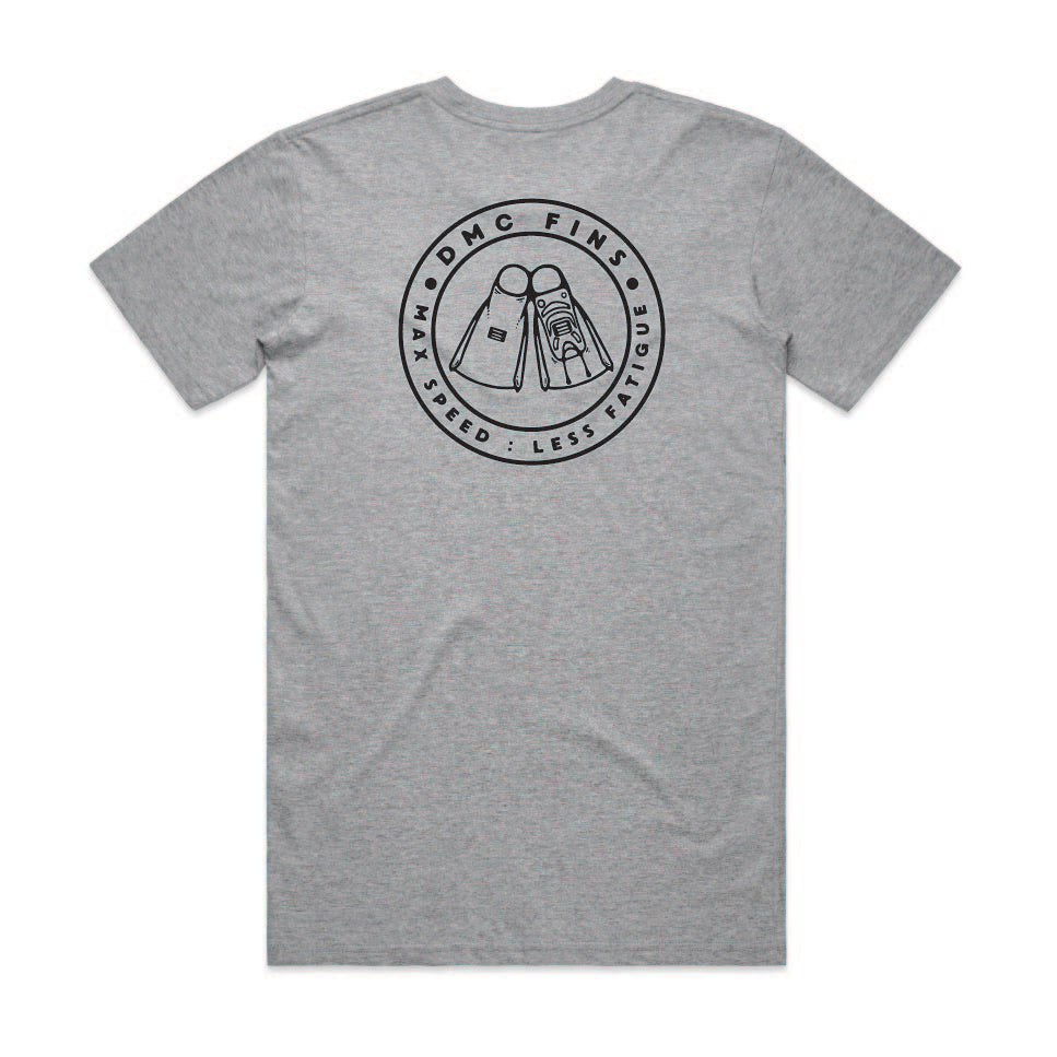 Dream Team Circle Logo Tee Grey